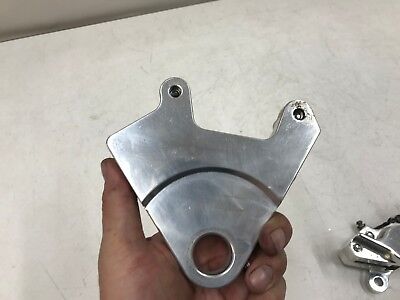 2004 BIG DOG BULLDOG SOFTAIL Performance Machine Right Side Brake Caliper Mount