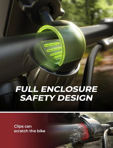 Bicycle & Motorcycle Phone Mount Holder Handlebar Accessories for All 4.7-7" Phones