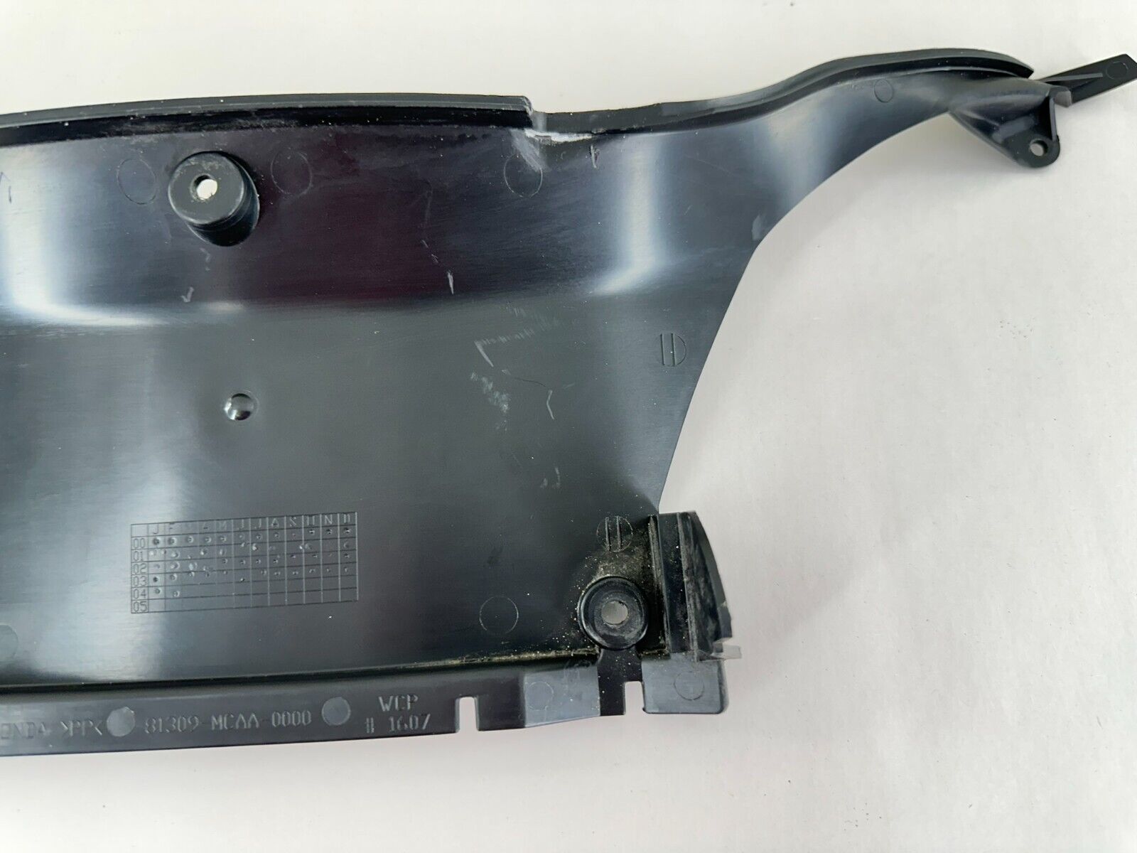 2001-2010 Honda Goldwing GL1800 1800 Rear Trunk LID Luggage Catch Cover