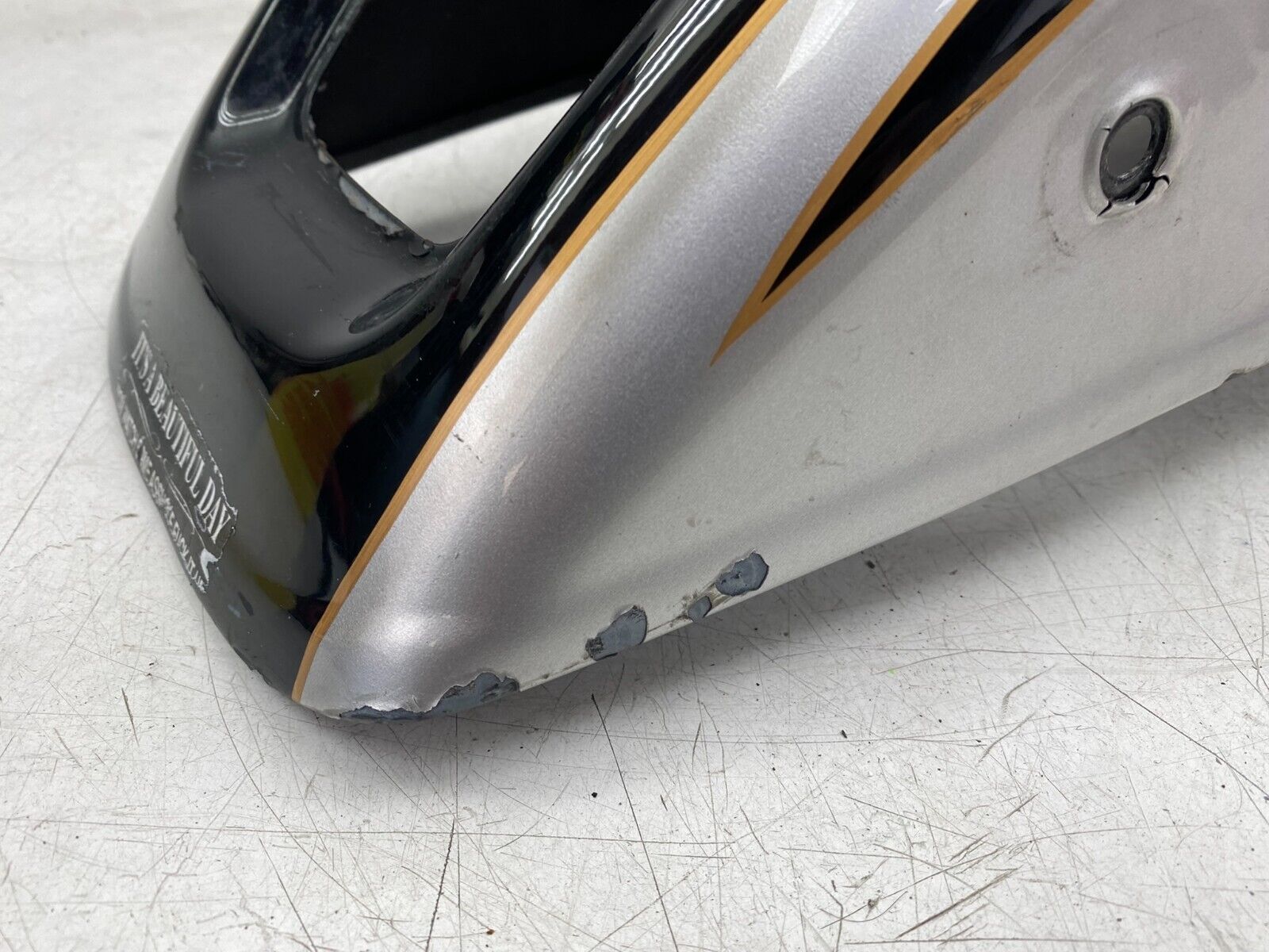 2001 HARLEY SOFTAIL DEUCE Rear Fender Tins OEM HD
