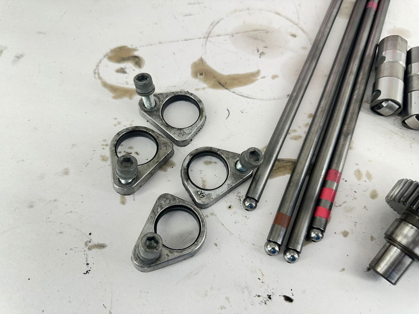 2003 Harley Davidson Sportster 1200 Cams Lifter Pushrods Chrome Cover