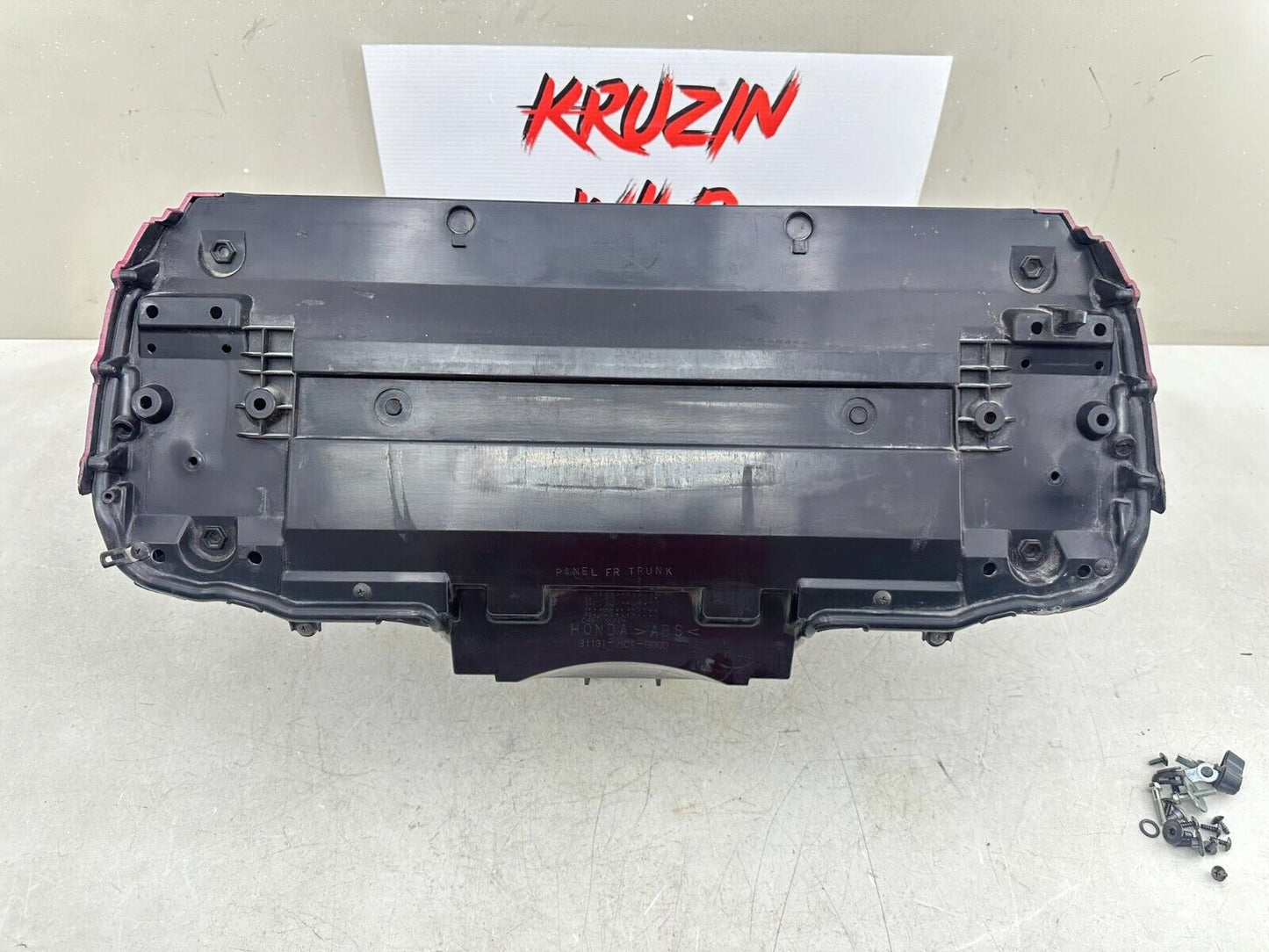 2004 Honda Goldwing GL1800 Red Lower Trunk Base Bottom Case 81111-MCA-0000