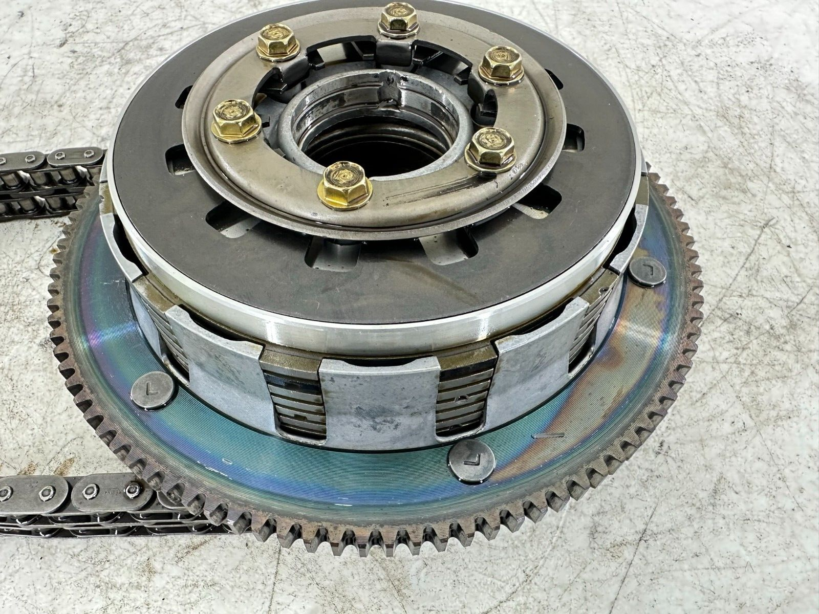 1999 HARLEY FLH ELECTRA GLIDE Primary Clutch Chain Gears OEM HD