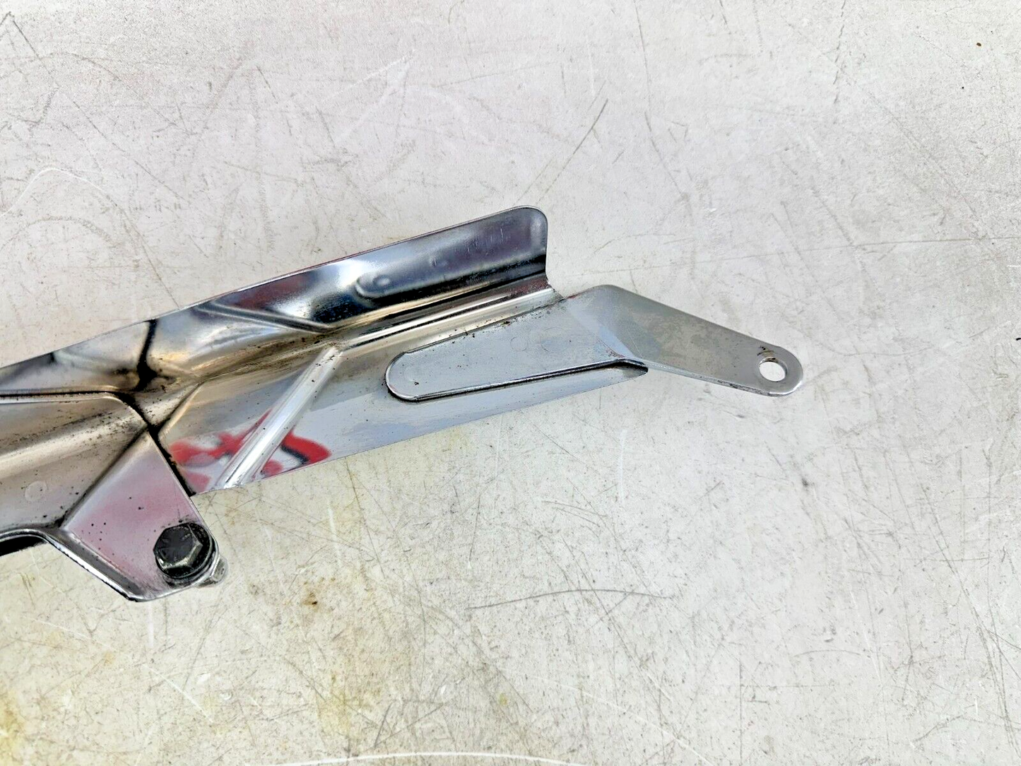 1999 HARLEY SOFTAIL Chrome Upper Belt Cover Guard + Plastic Cover