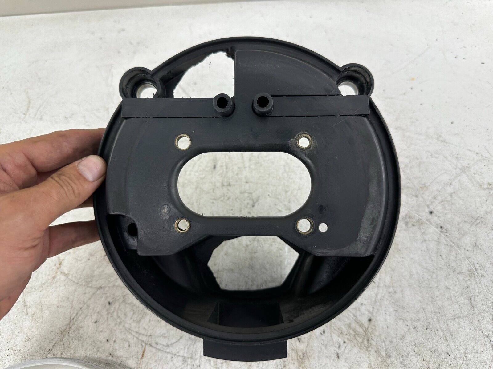 1996 HARLEY FLH ROADKING Touring EFI Intake Housing Filter Backing Plate