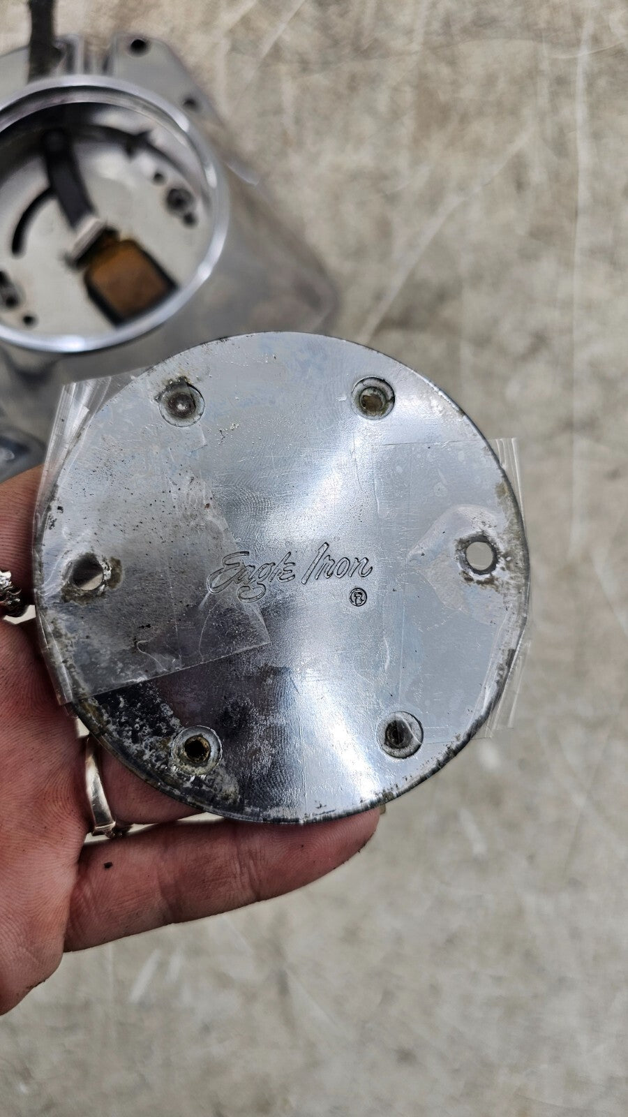 1995 HARLEY DYNA CONVERTIBLE Nose cone Cam Camshaft Ignition Pickup Engine Cover