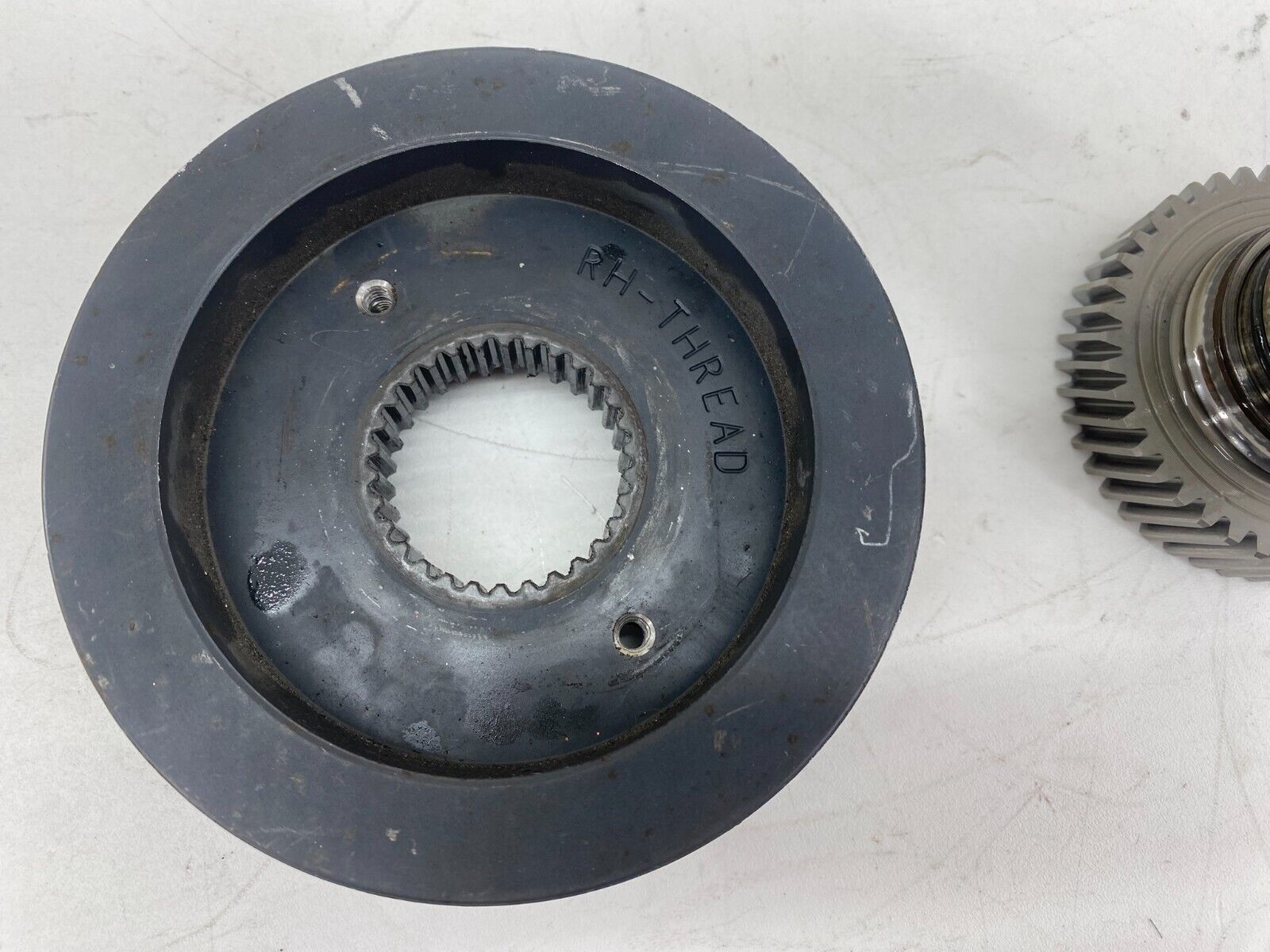 06-17 Harley Davidson Dyna Street Bob Transmission Front Sprocket & Output Gear