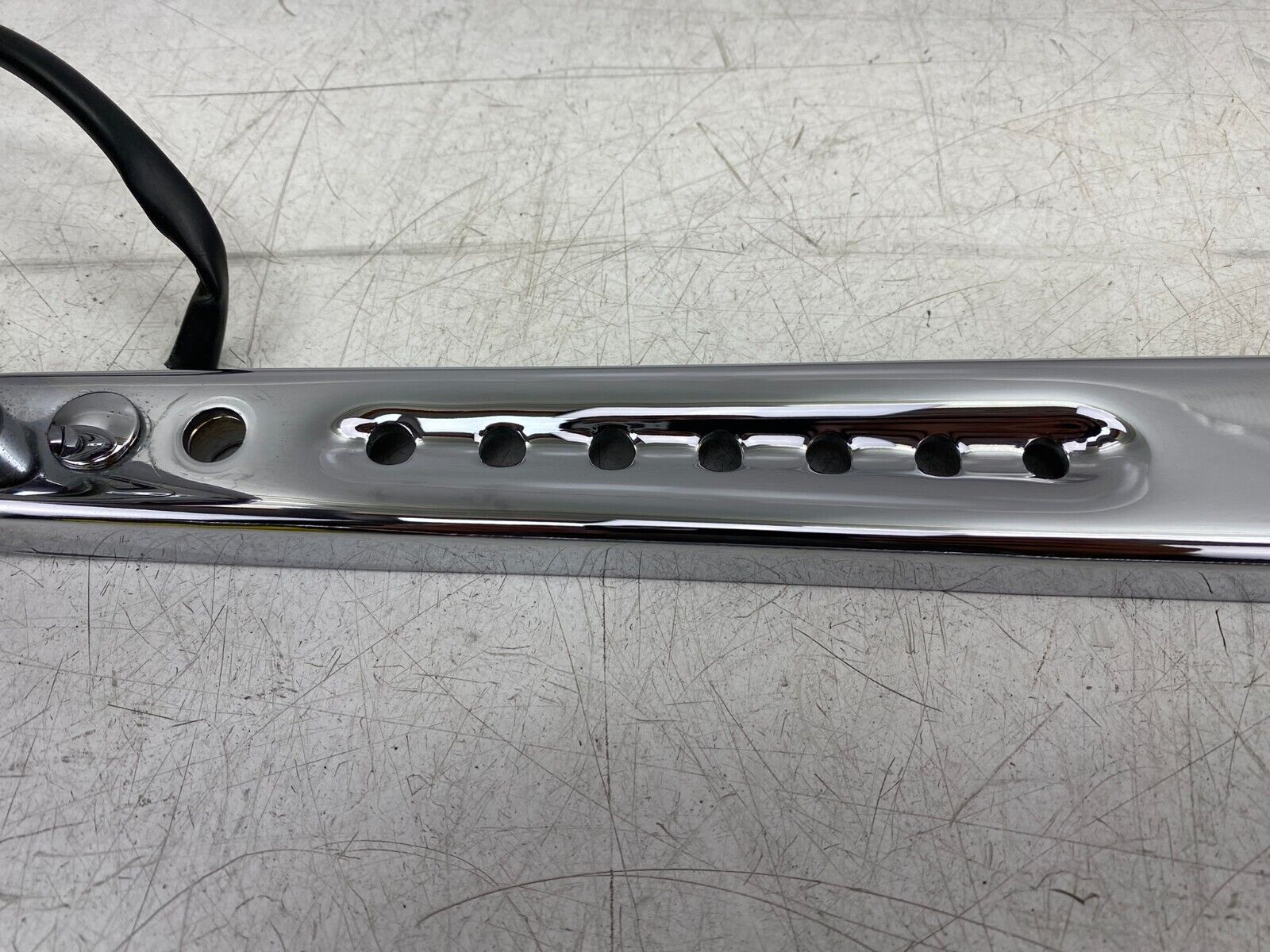 2005 HARLEY DAVIDSON SOFTAIL CVO Chrome Rear Fender Frame Strut Arm Bars