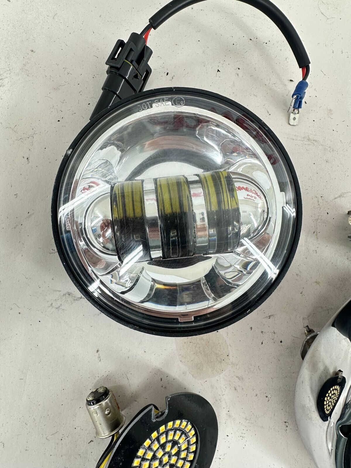 2000 HARLEY FLH ELECTRA GLIDE LED Headlight Turn Signal Fog Highway Light