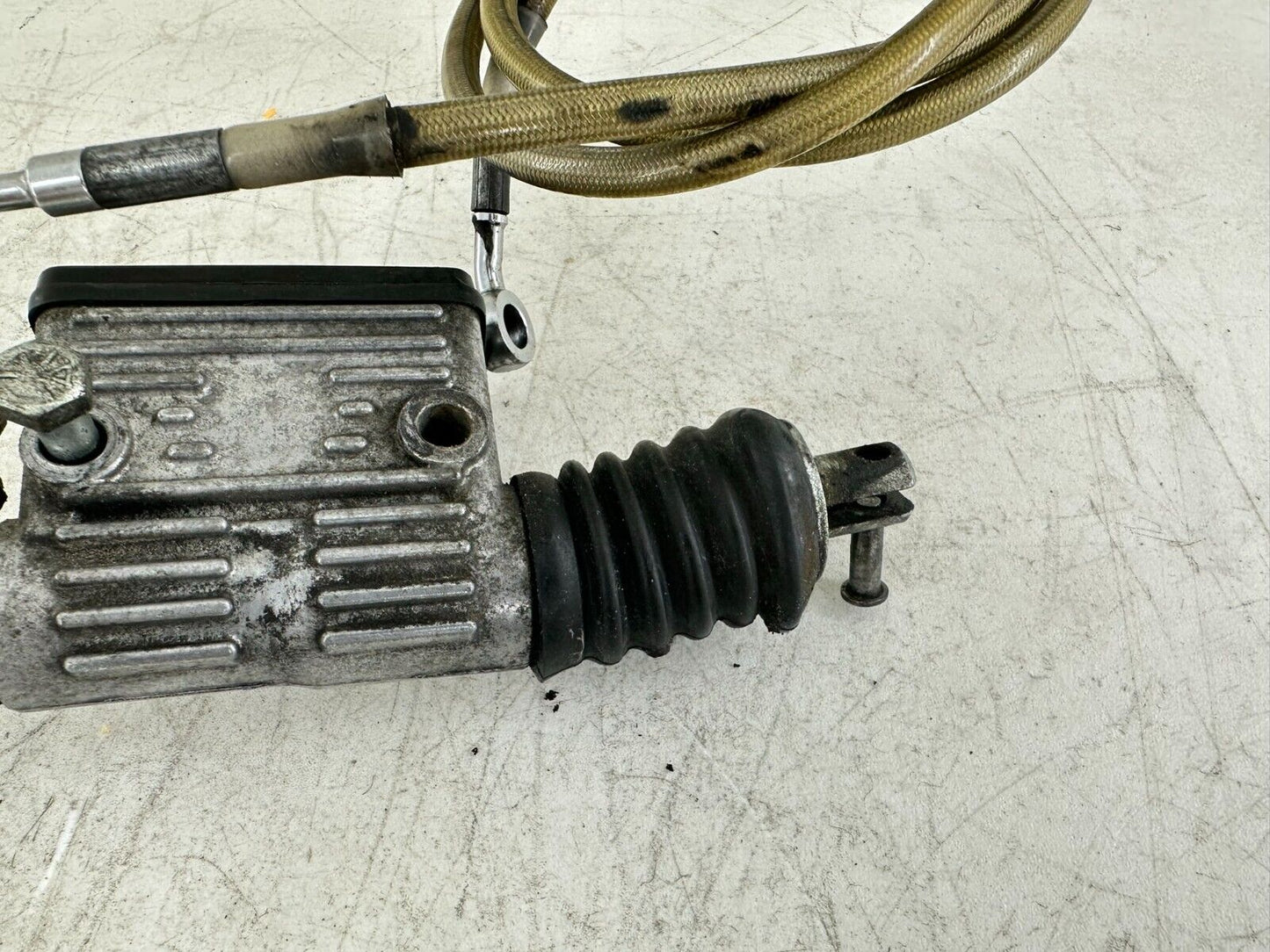 1999 HARLEY DAVIDSON SOFTAIL Rear Brake Master Cylinder & Braided Hose