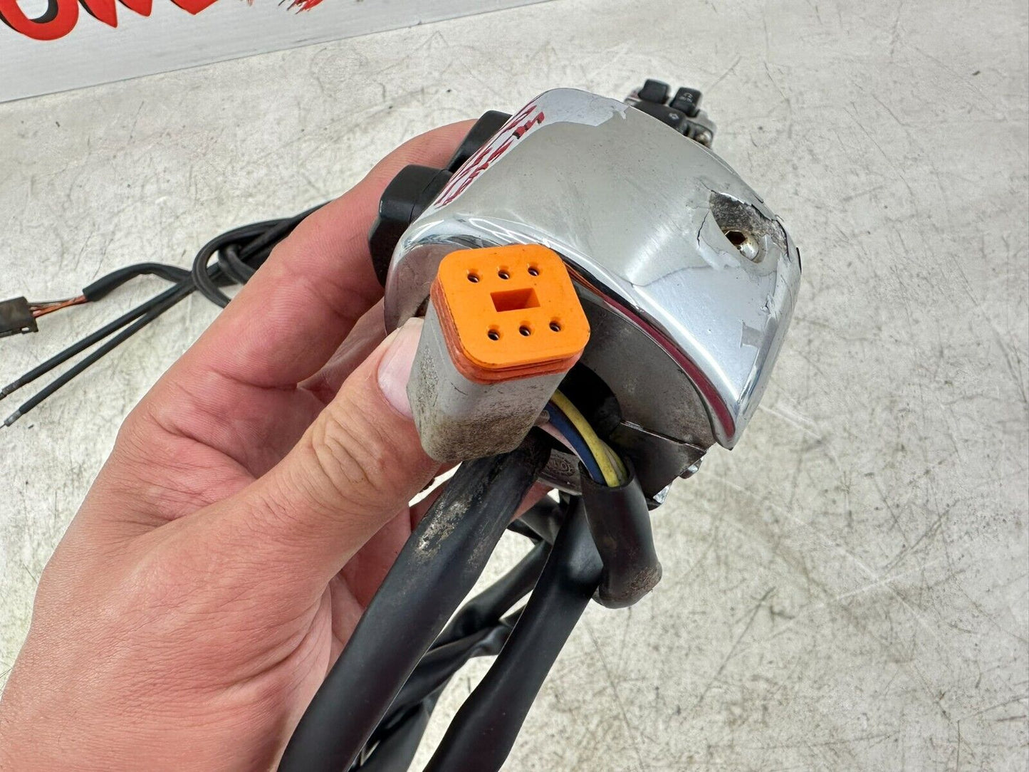 2002 HARLEY SOFTAIL Right Left hand Controls Switch + Throttle Cable