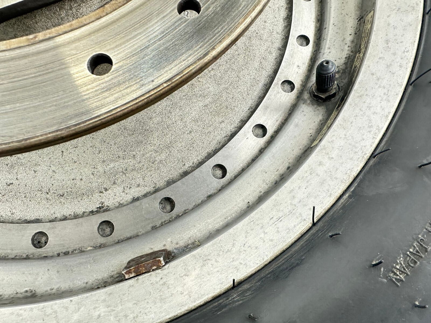 2001 HARLEY SOFTAIL Fatboy Solid Rear Wheel Rim