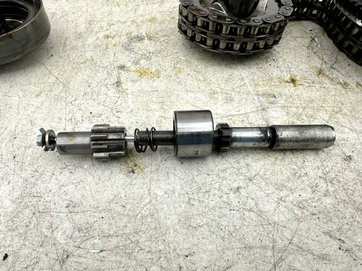 2003 HARLEY ELECTRA GLIDE classic Primary Clutch Chain Compensator Jack Shaft