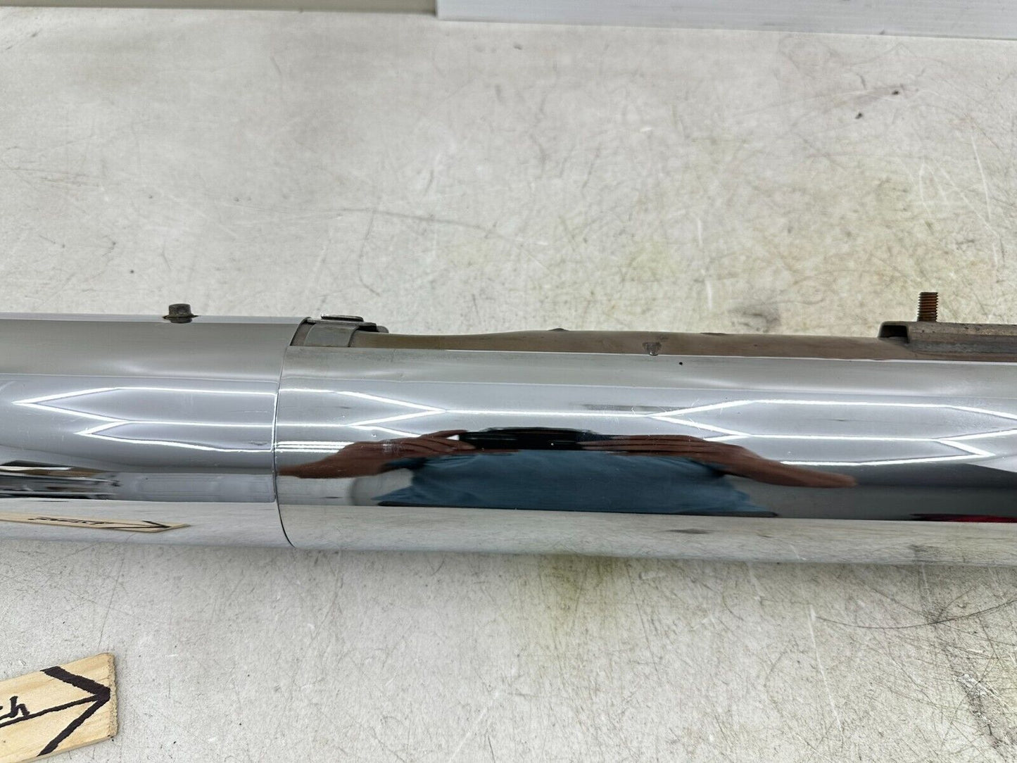 1999 HONDA VALKYRIE INTERSTATE Chrome Right Exhaust Header Pipe System Nice