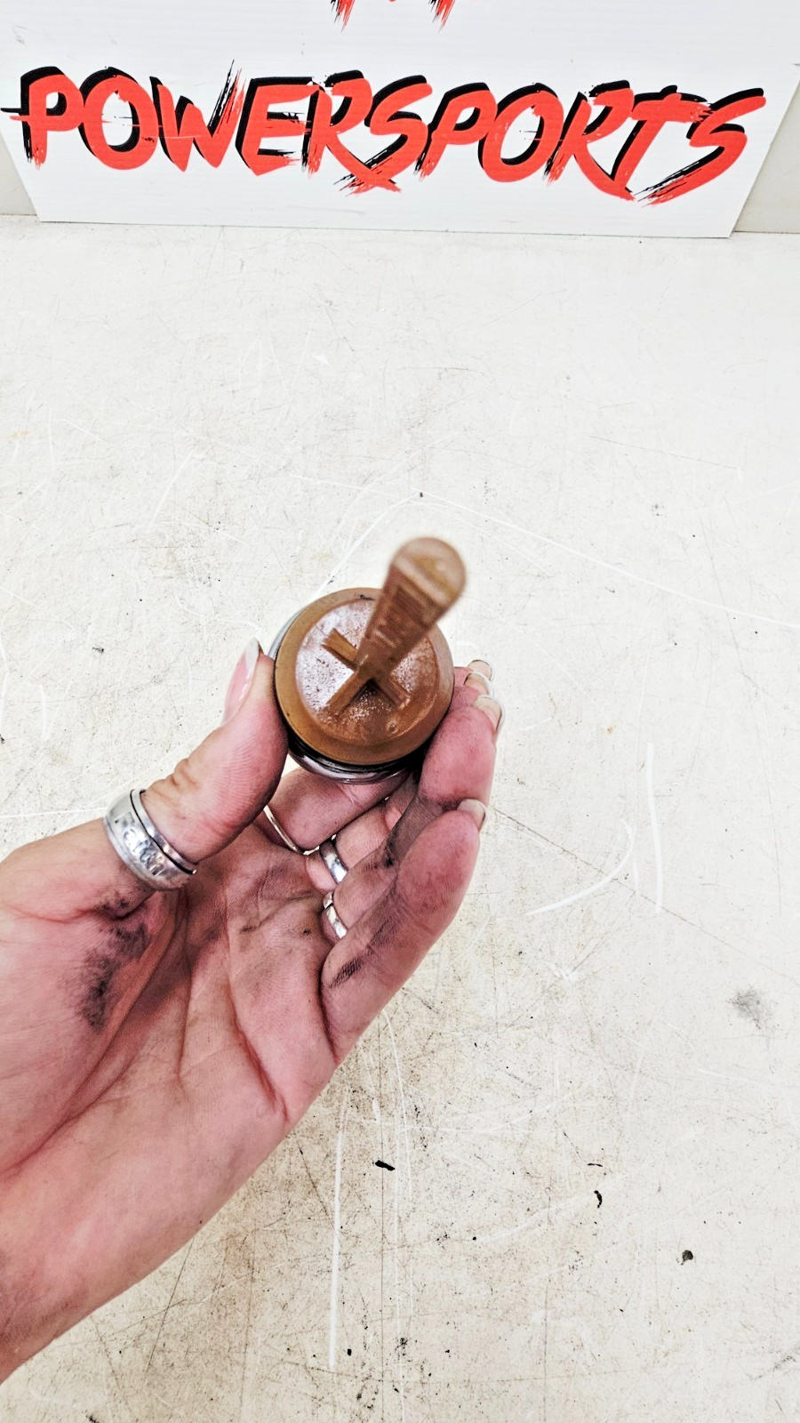 2002 HARLEY SOFTAIL Oil Reservoir Tank Cap Dipstick