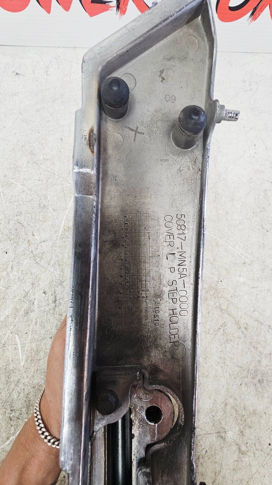 1995 HONDA GOLDWING GL1500 Kuryakyn Transformer Rear Passenger Floorboard