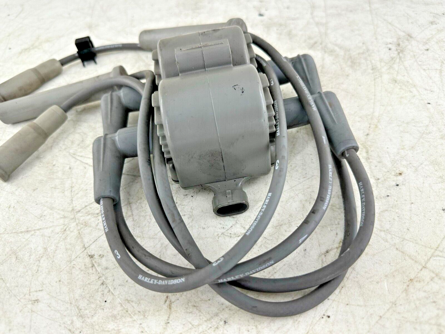 2001 Harley Davidson Sportster Dual Plug Head Ignition Coil & Spark Plug Wires