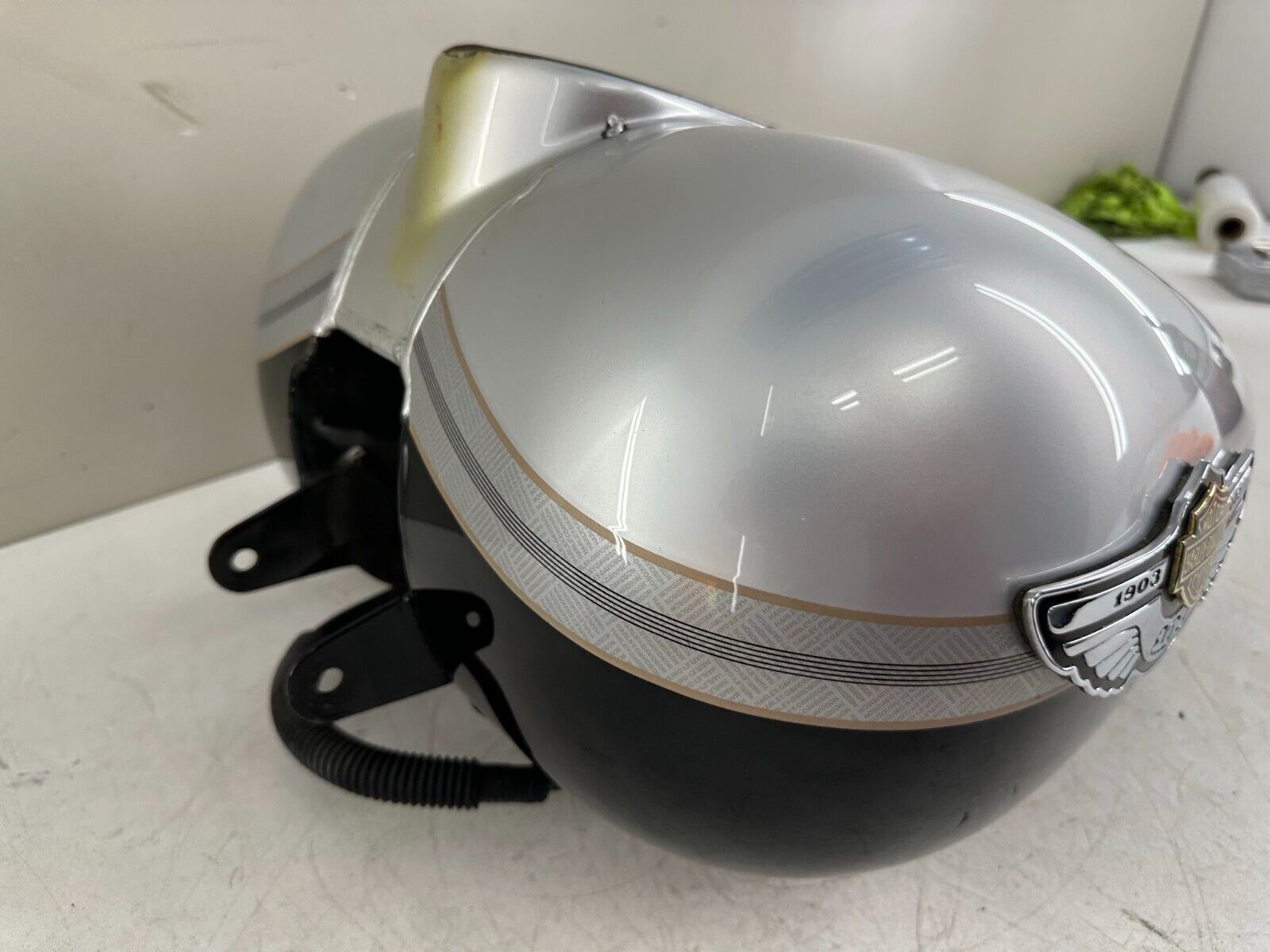 2003 HARLEY FLH ELECTRA GLIDE 100TH ANNIVERSARY PAINT GAS FUEL TANK w/ BADGES