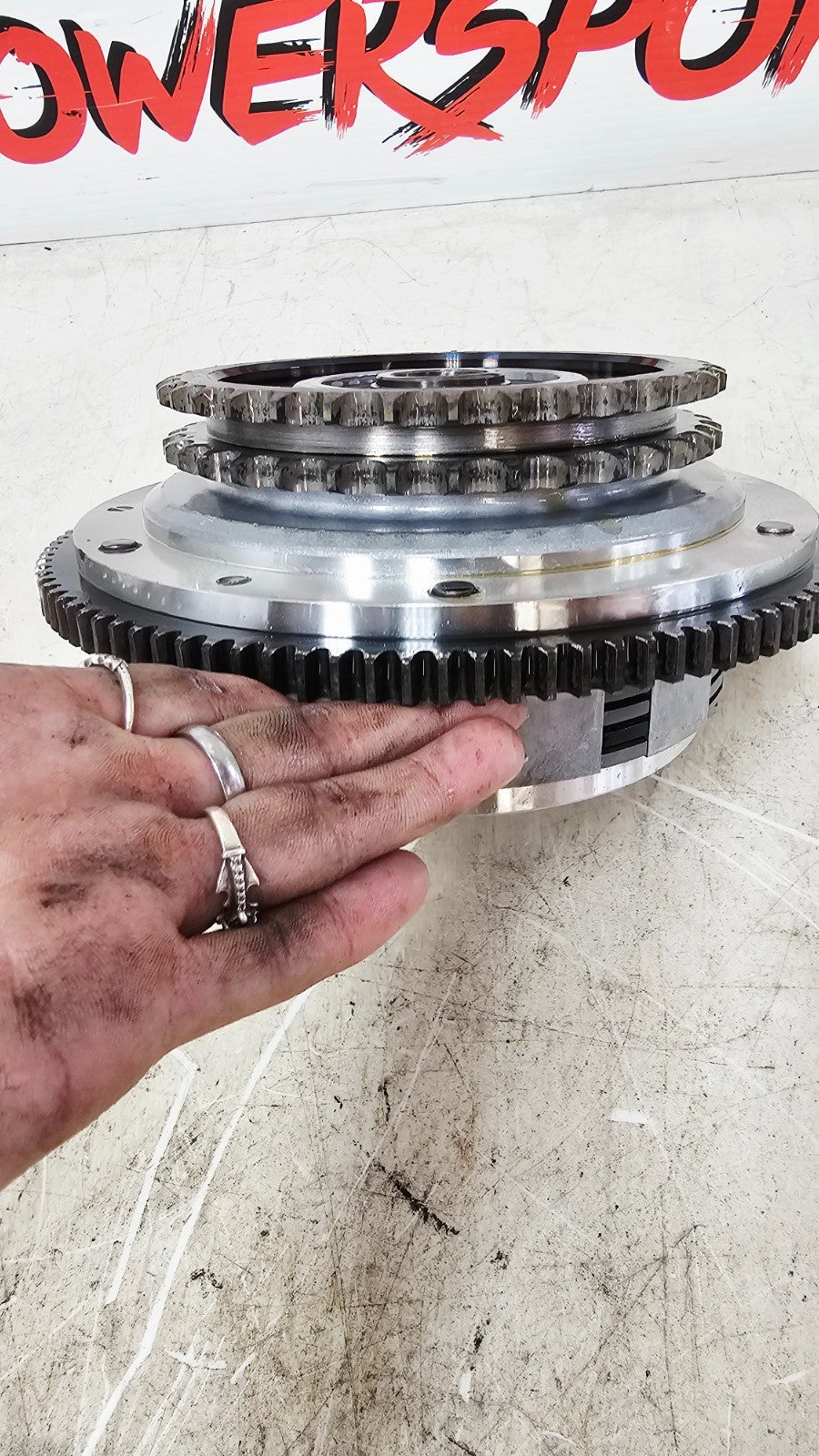 2002 HARLEY SOFTAIL Primary Clutch Chain Compensator Jackshaft Gear