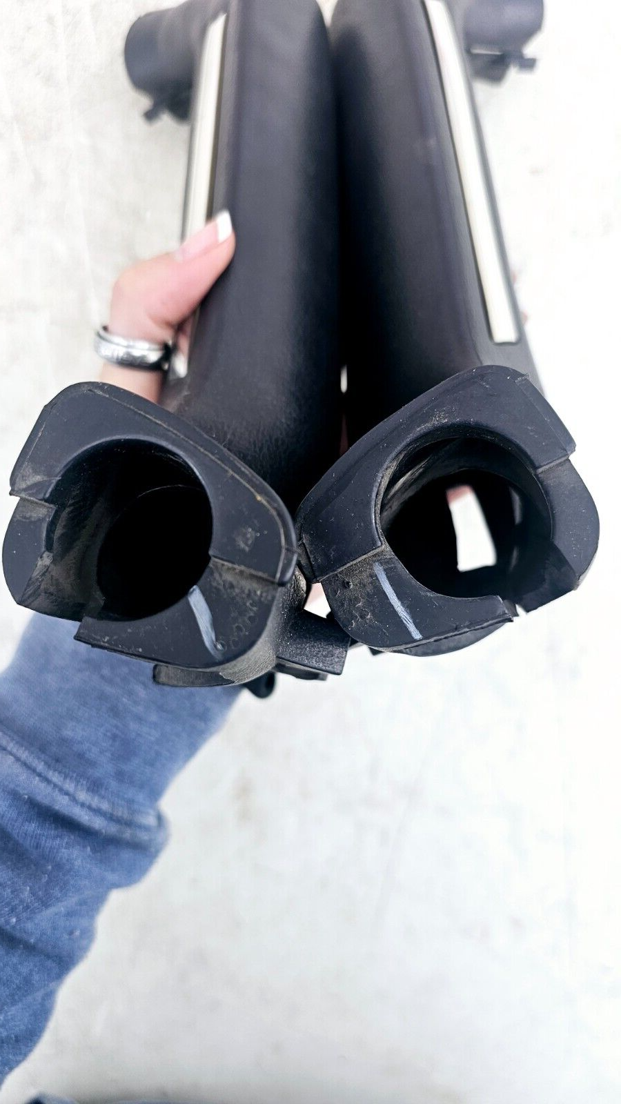 1993 HONDA GOLDWING GL1500 Rubber Handlebar Covers & Center Cover