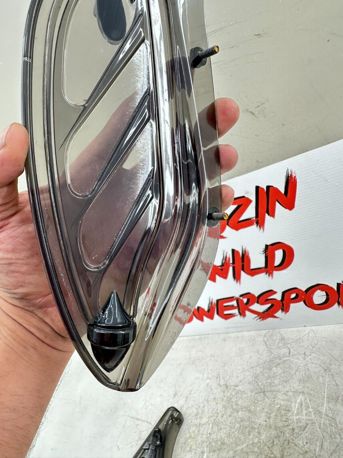 2003 HARLEY ELECTRA GLIDE classic Batwing Main Upper Fairing Air Wing Deflectors