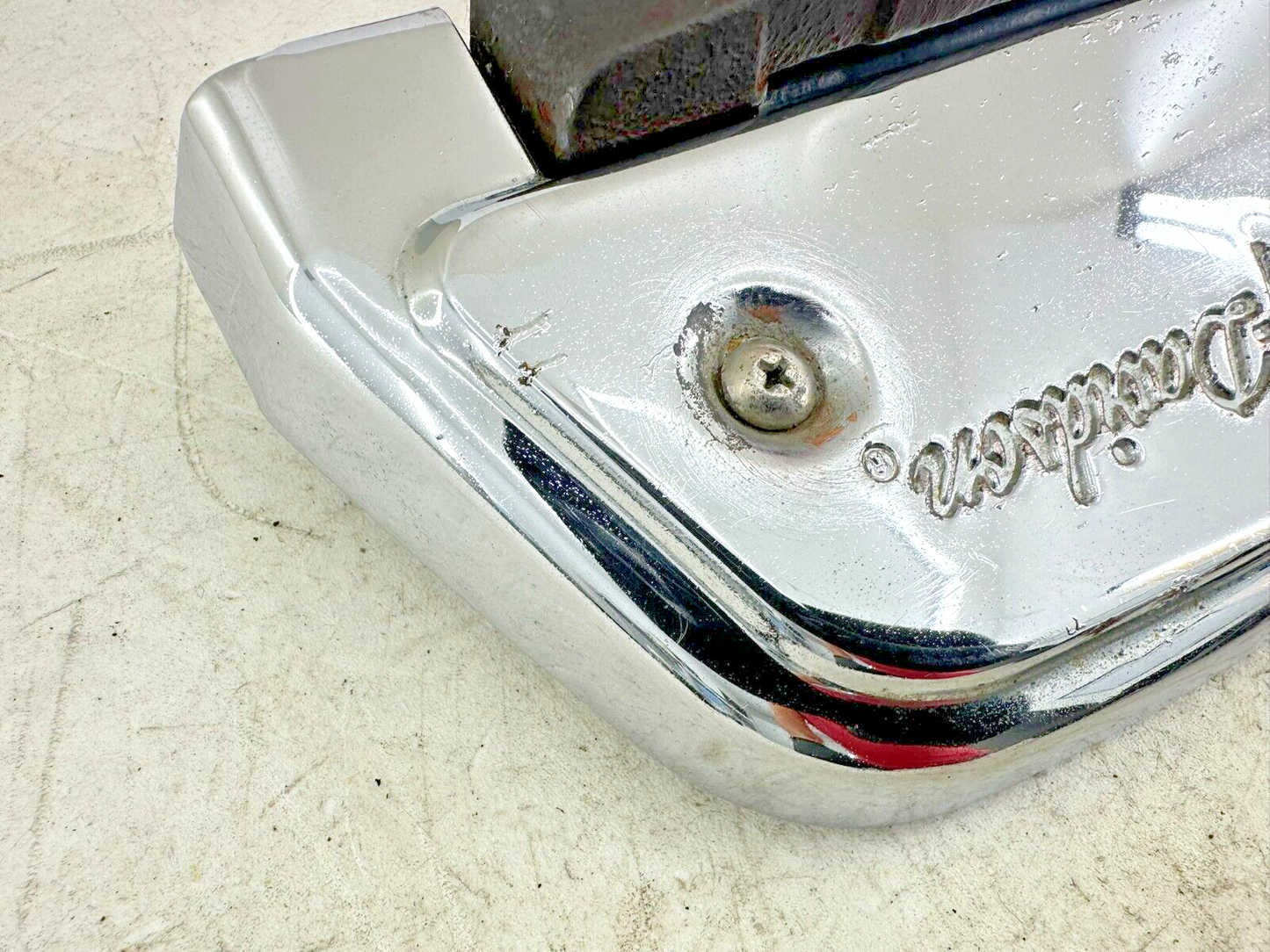 1995 HARLEY SOFTAIL OEM HD Passenger Floorboards Footrest W/ Hardware