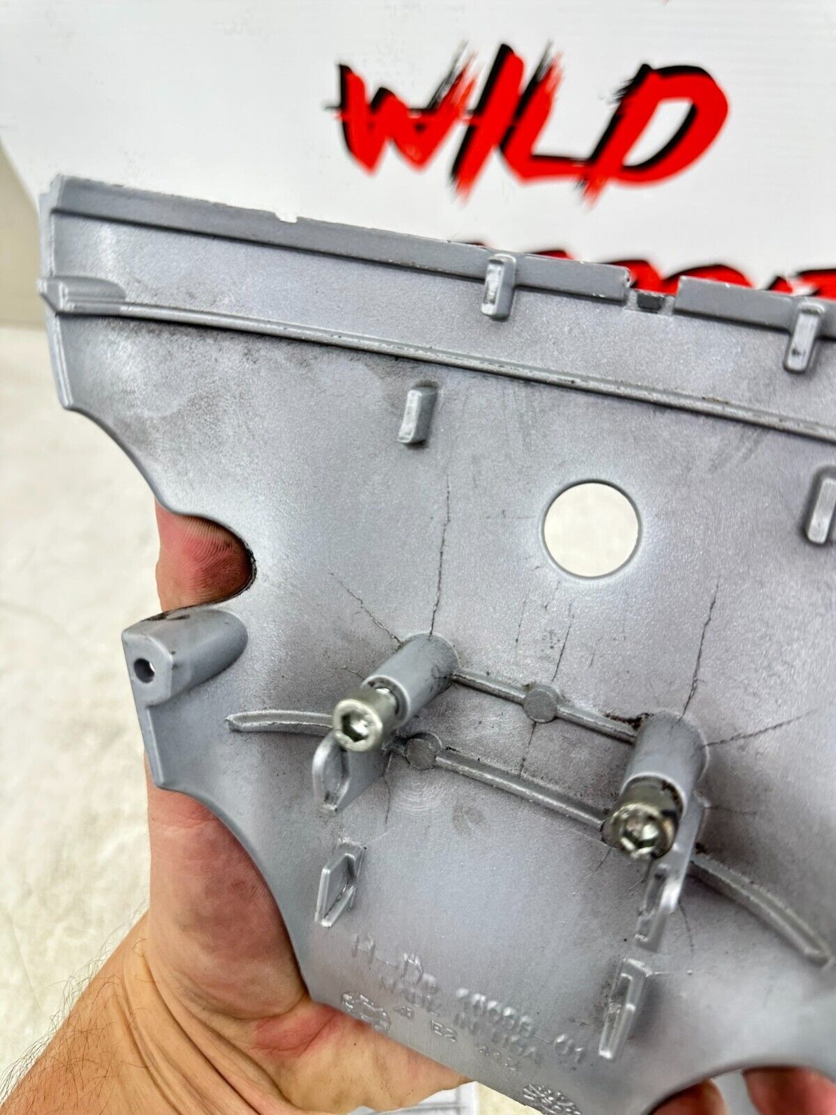 2003 Harley Davidson V Rod VRSCA Upper + Lower Handlebar Gauge Cluster Cover