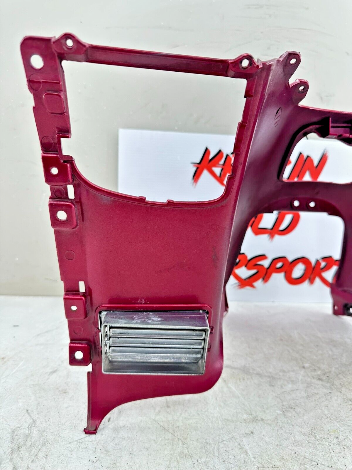2004 Honda Goldwing GL1800 Top Shelter Fairing Cowl Panel Red