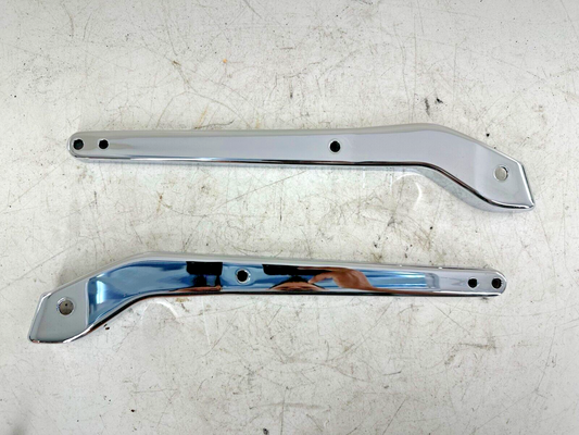 1999 HARLEY DAVIDSON DYNA CHROME RIGHT LEFT REAR FRAME STRUT ARM COVERS