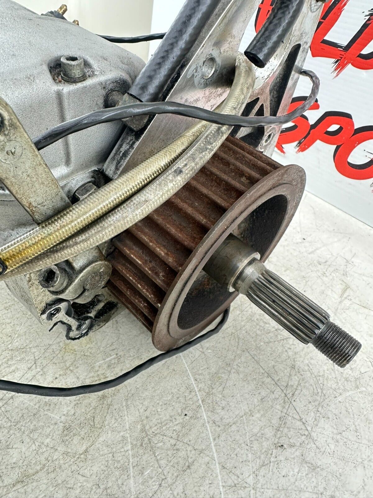 1999 HARLEY SOFTAIL OEM HD 5 Speed Transmission Gearbox + Cable