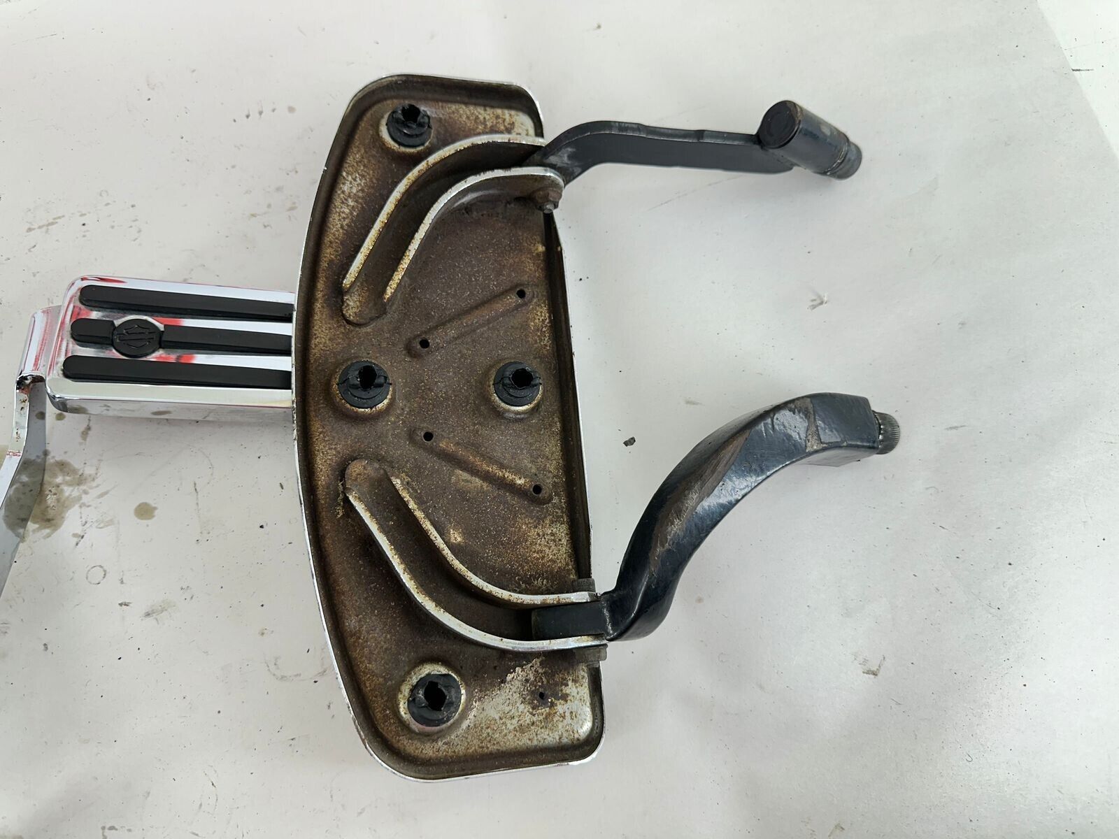 1999 HARLEY ELECTRA GLIDE Driver Floor Boards Shifter Brake Pedal + Master