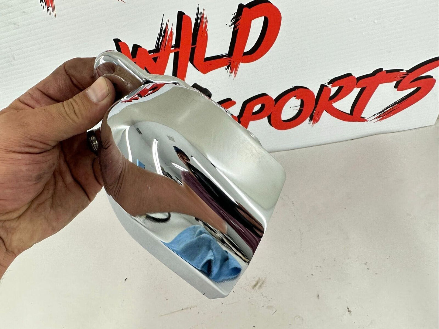 2003 HARLEY SOFTAIL Horn + Chrome Cover