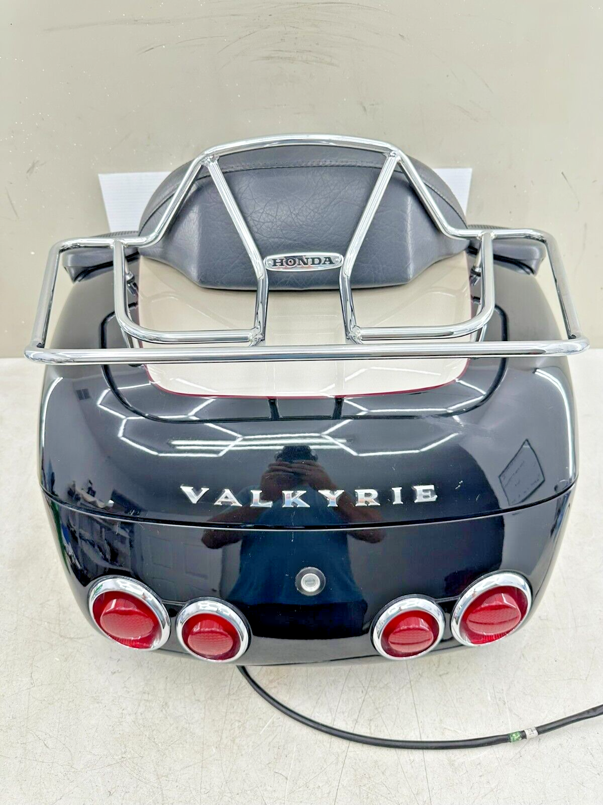 1999 HONDA VALKYRIE INTERSTATE OEM Trunk Tour Pack Top Box + Luggage Rack