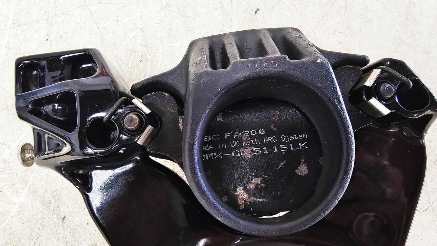 1993 HARLEY SOFTAIL Rear Brake Caliper & Mount Mounting Bracket