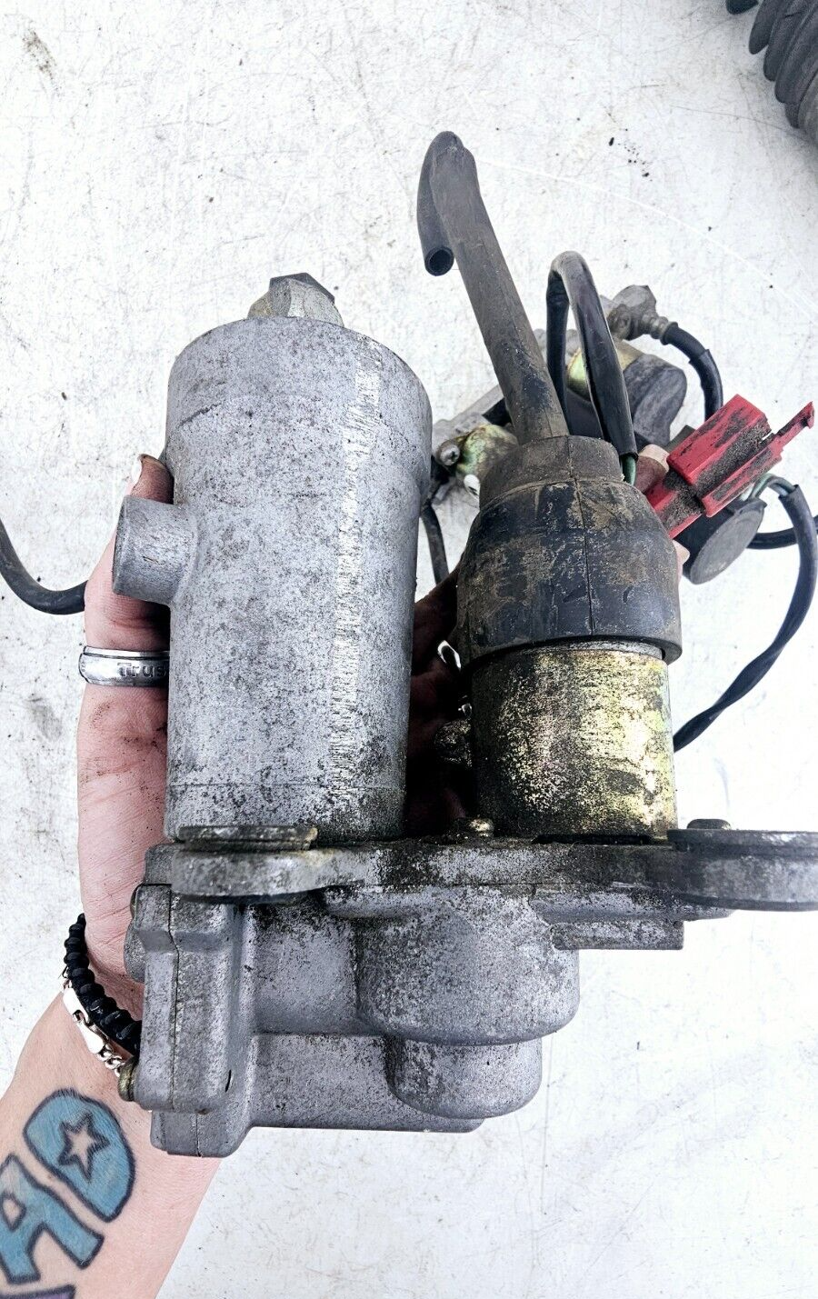 1993 HONDA GOLDWING GL1500 Rear Shocks Suspension Air Ride