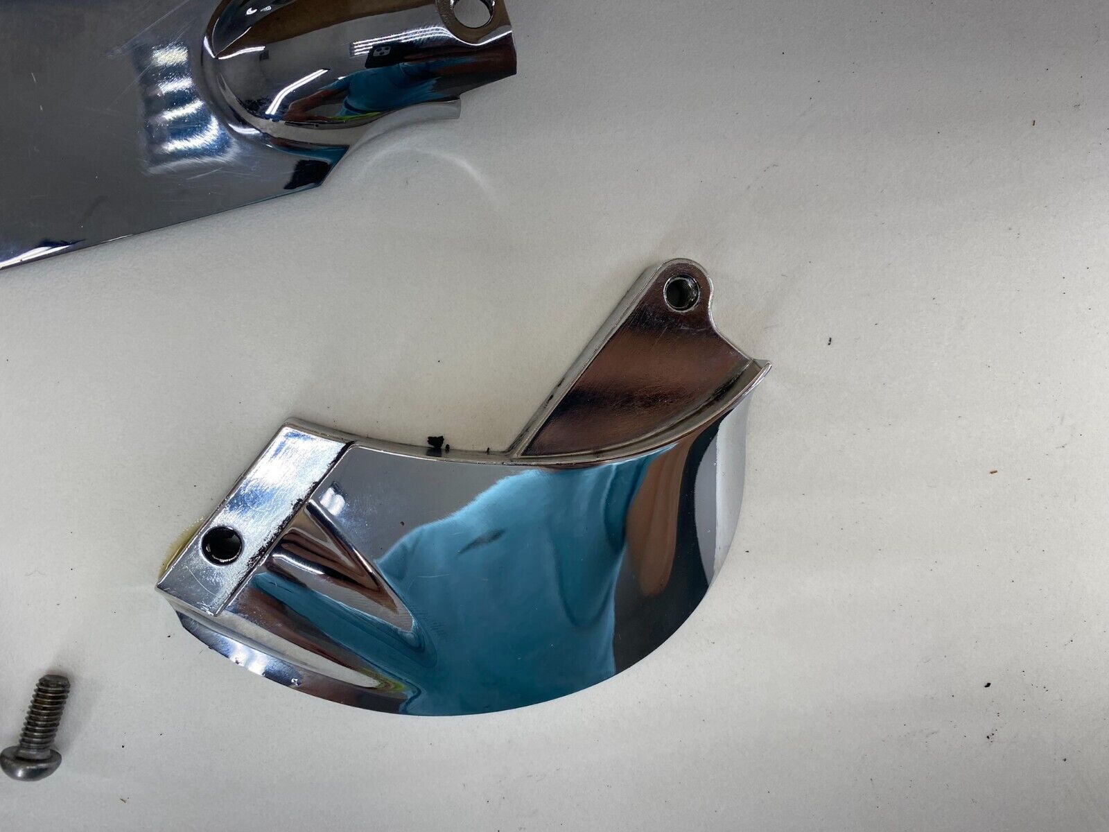 2005 YAMAHA ROYAL STAR 1300 XVZ1300CT Tour Deluxe Chrome Left Side Engine Cover