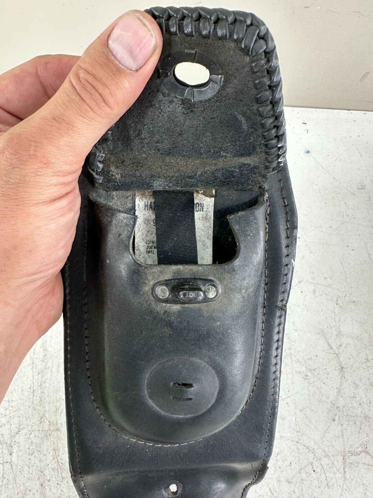 2003 HARLEY DAVIDSON SOFTAIL Gas Tank Lower Dashboard Fillet Panel Storage Bag