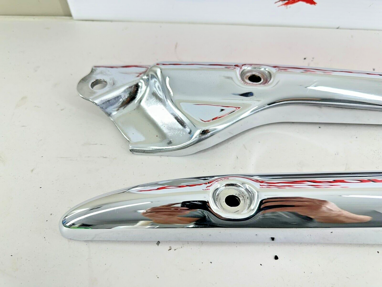 1998 HONDA VALKYRIE TOURING Chrome Rear Frame Fender Strut Arm Bars