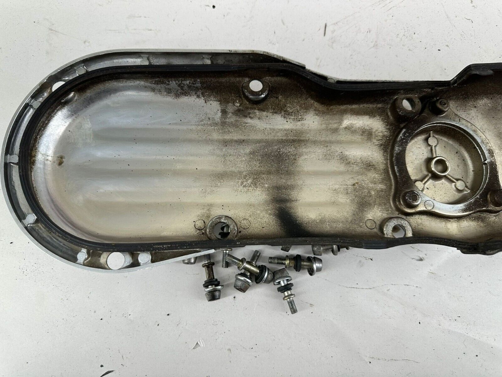 1998 HONDA VALKYRIE TOURING Chrome Engine Motor Timing Belt Cover Guard