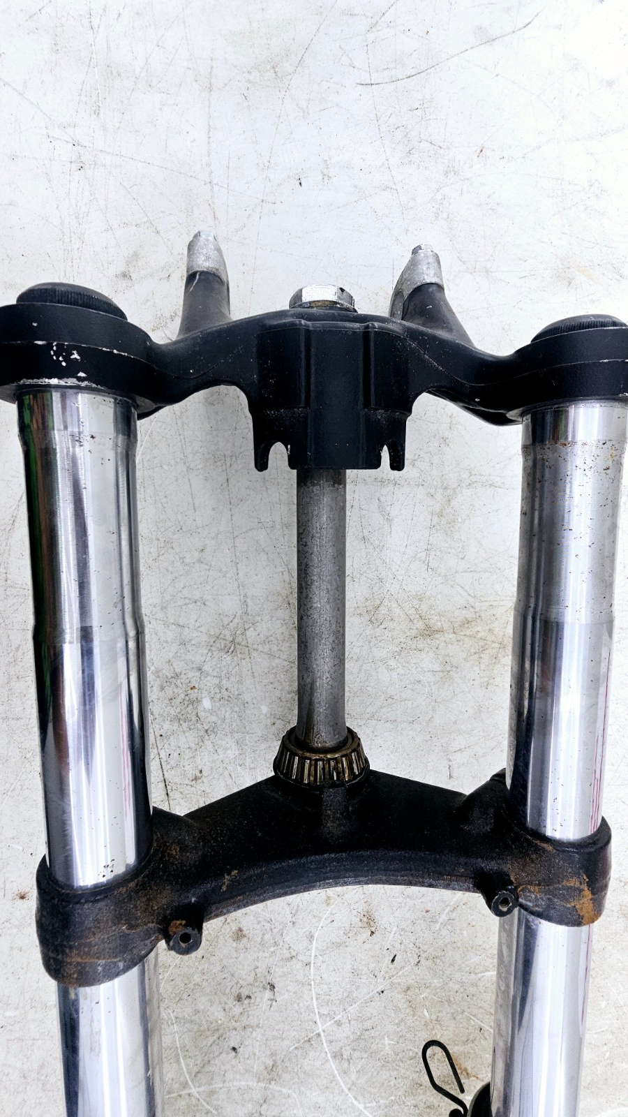 1993 HONDA GOLDWING GL1500 Front end Forks Suspension Triple Tree Clamp Tubes
