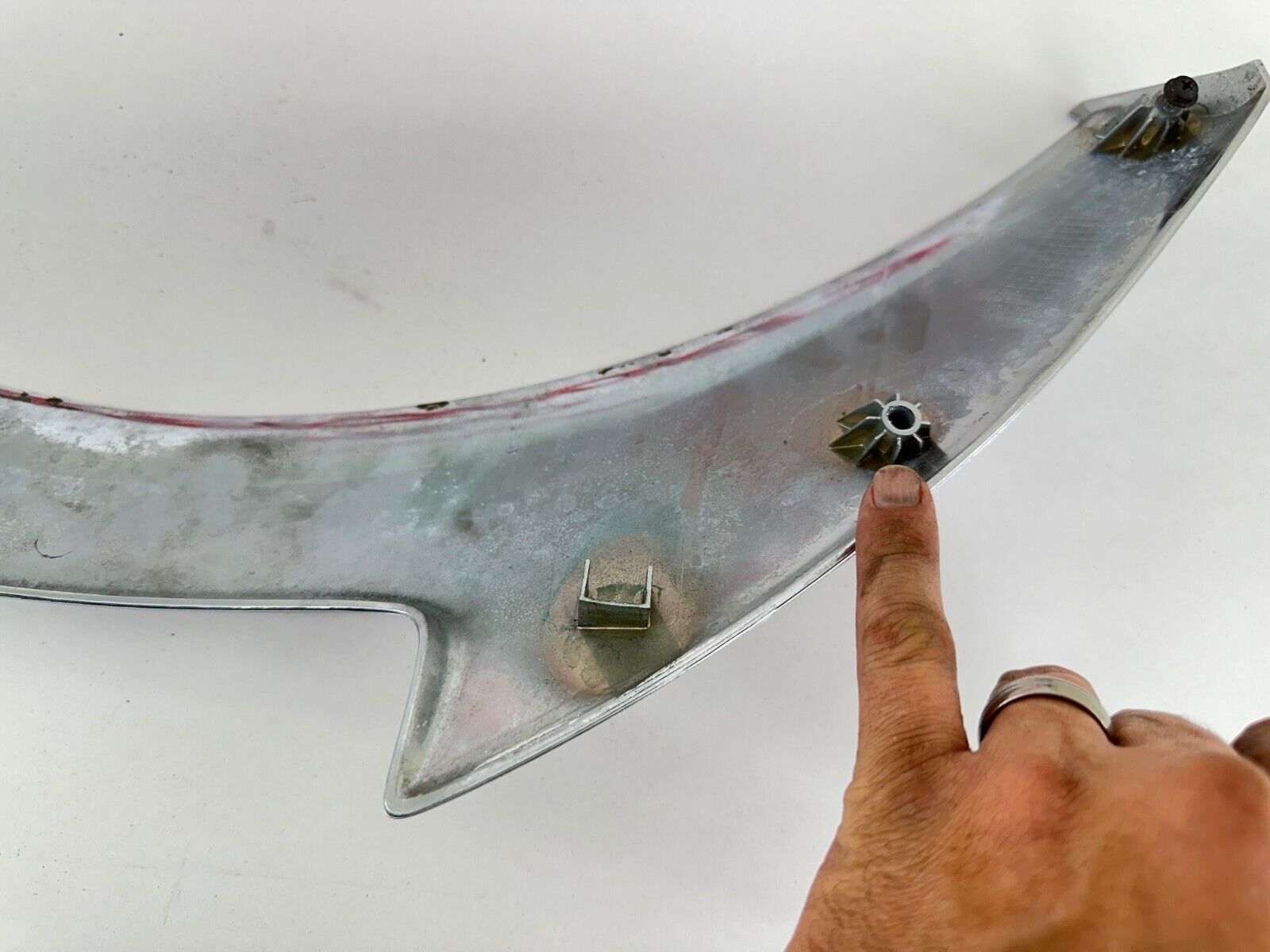 1998 HONDA VALKYRIE INTERSTATE Lower Windshield Fairing Trim Garnish