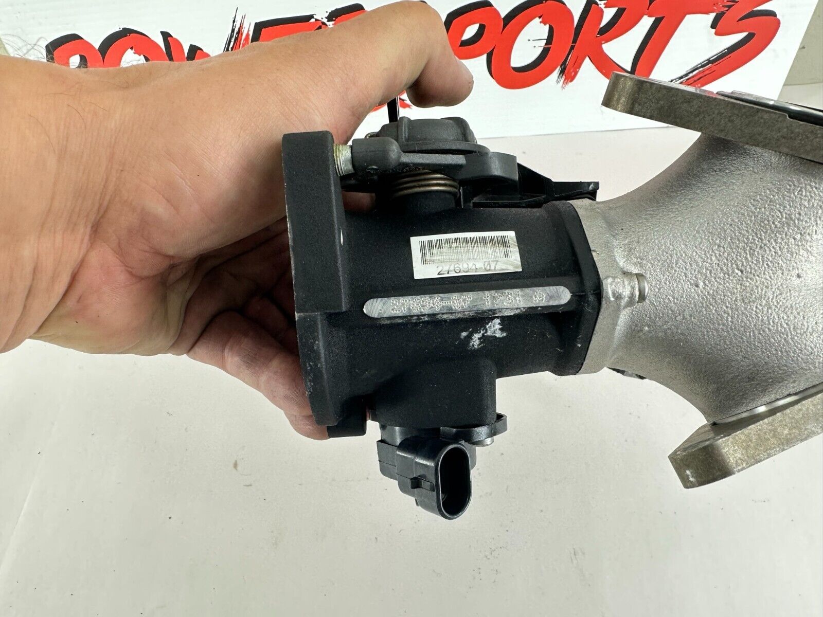 2012 HARLEY SPORTSTER CUSTOM THROTTLE BODY INTAKE MANIFOLD INJECTORS 4K MILES