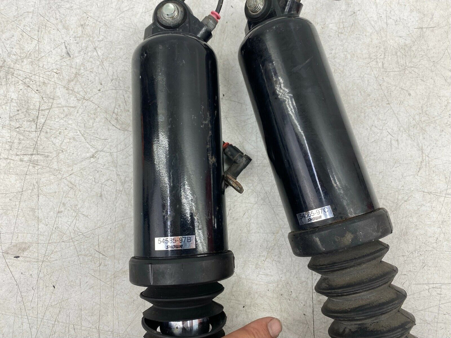 2003 HARLEY DAVIDSON FLH ELECTRA GLIDE Rear Shocks Suspension Air Ride