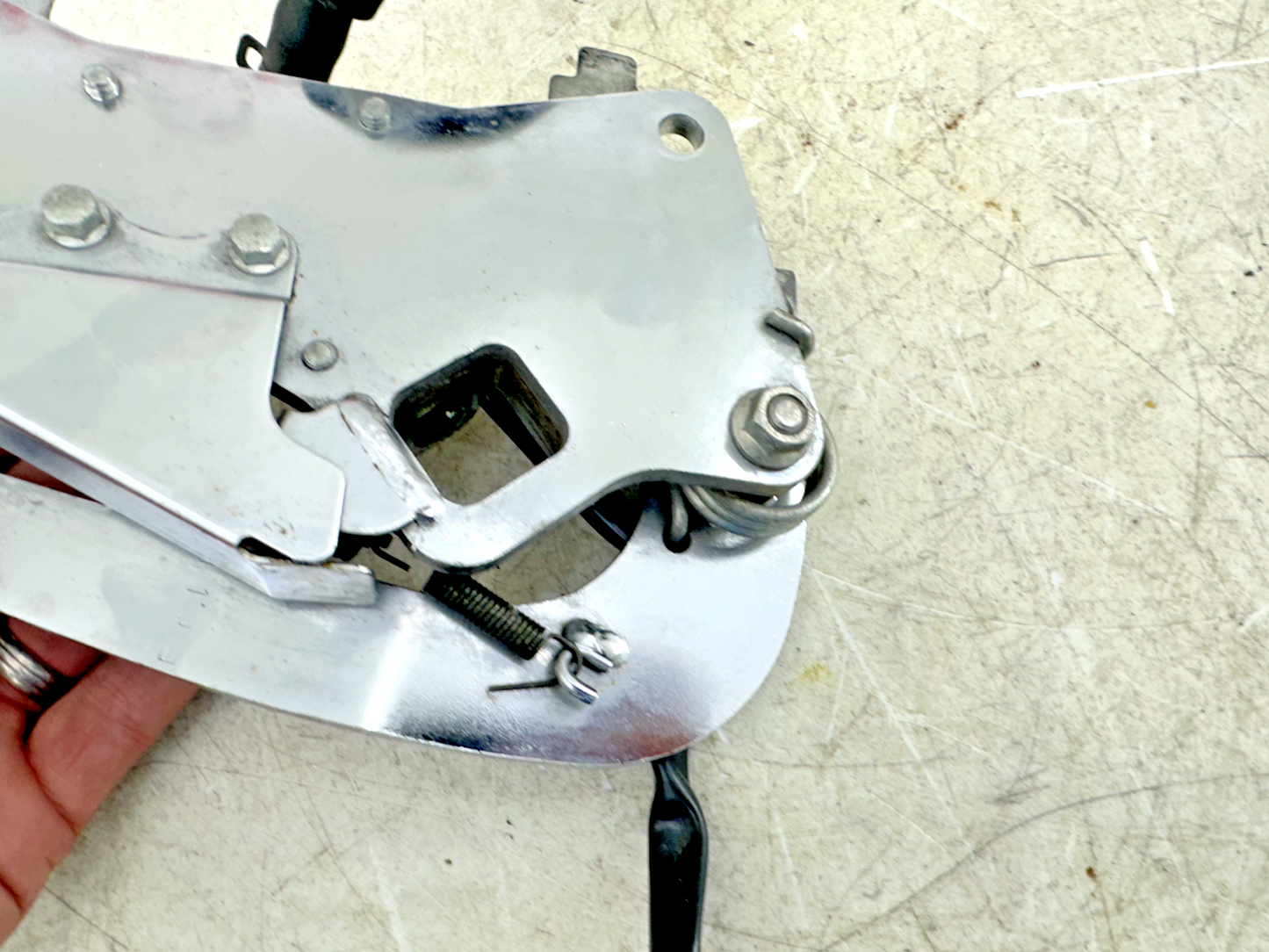 1999 HONDA VALKYRIE INTERSTATE Rear Brake Master Cylinder + Brake Pedal