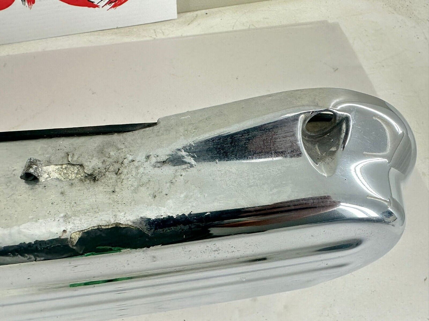 1998 HONDA VALKYRIE TOURING Chrome Engine Motor Timing Belt Cover Guard
