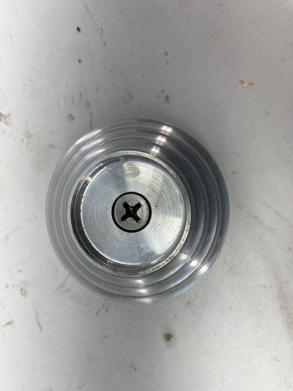 2003 HARLEY DAVIDSON SOFTAIL Fork Bolt Threaded Cover w/ Clock Watch