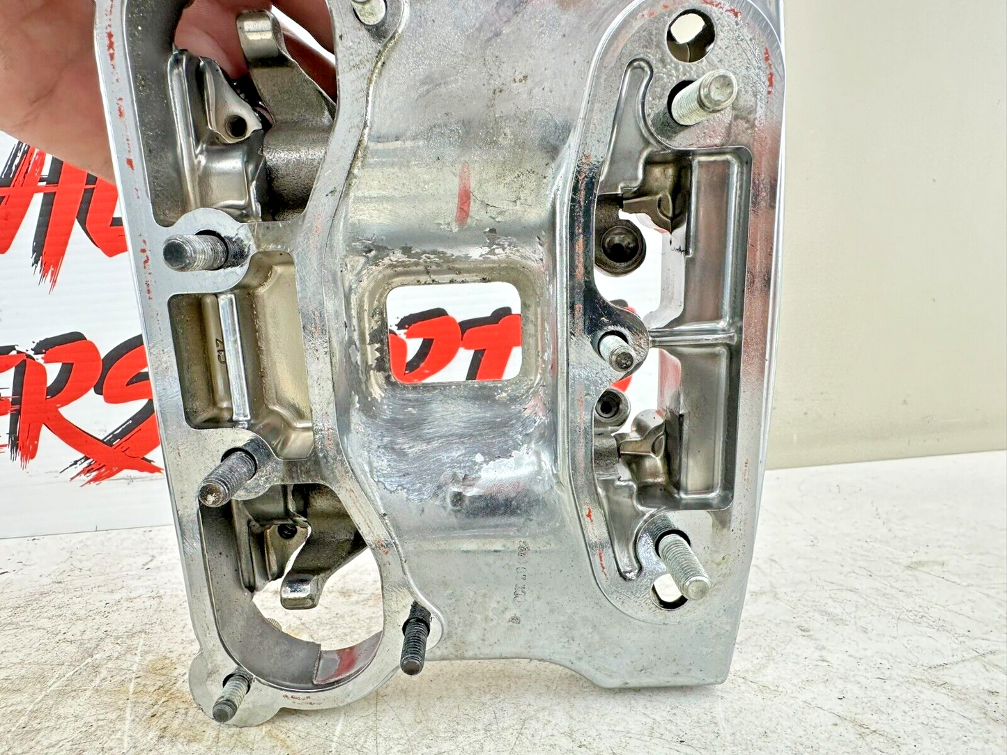 1997 HARLEY DYNA OEM HD Rocker Boxes + Valve Cover Case 17507-92A