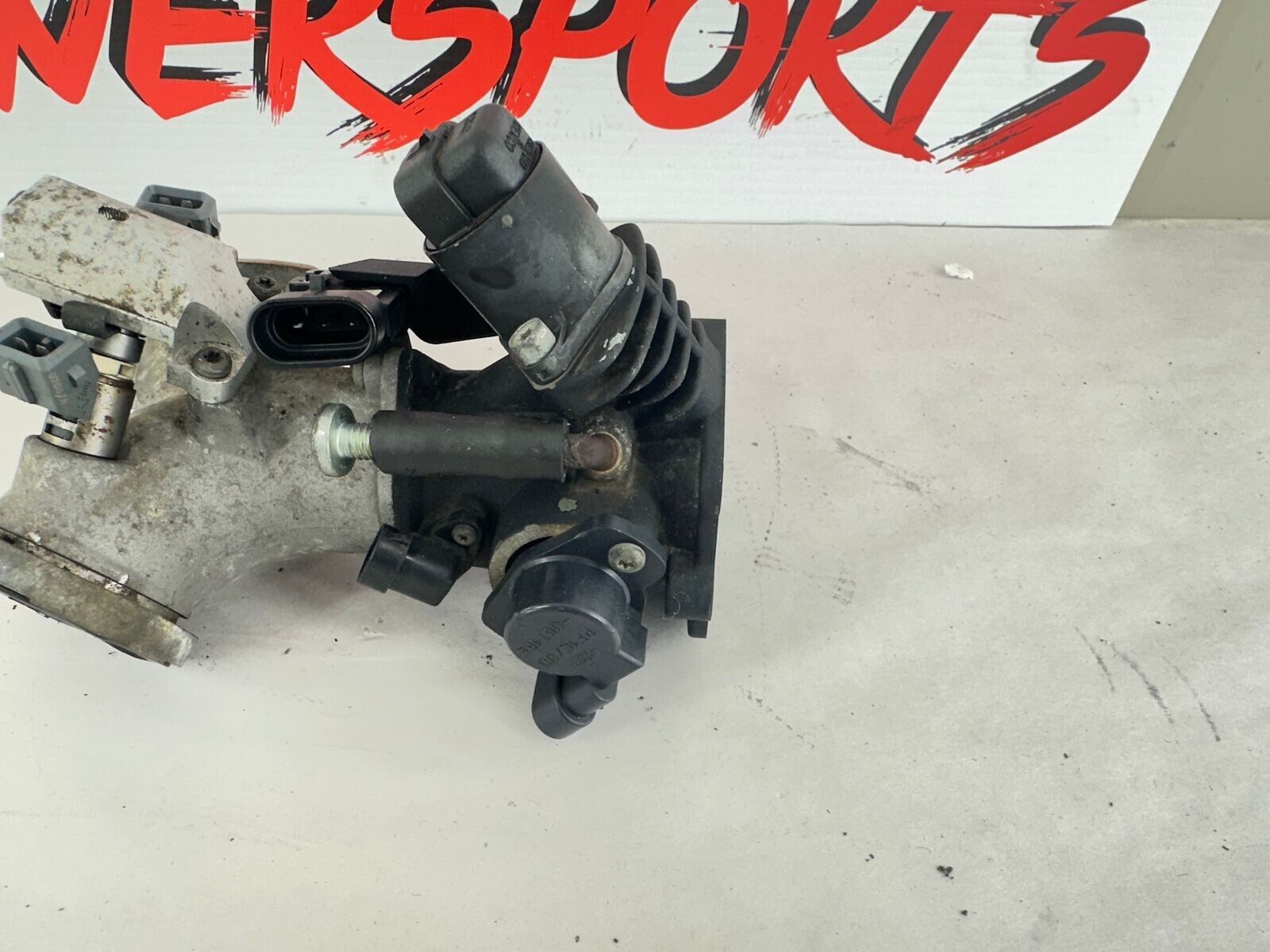 2001 HARLEY SOFTAIL EFI Throttle Body Intake Manifold