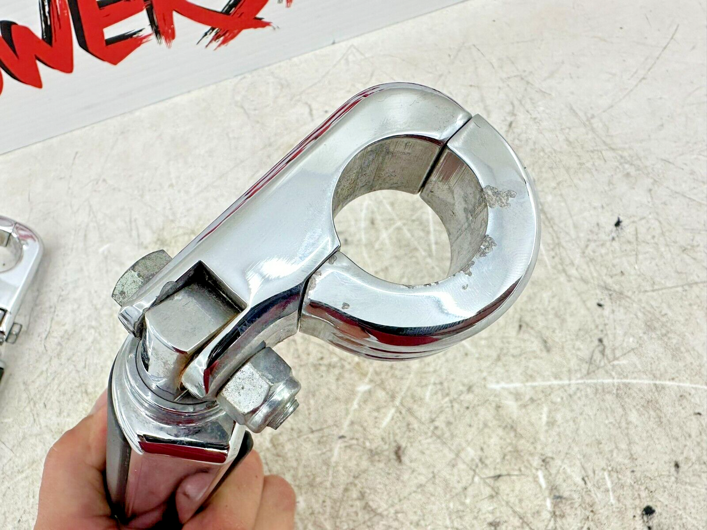 2007 Harley Electra Glide CVO Chrome Airflow Highway Crash Bar Pegs Foot Rest