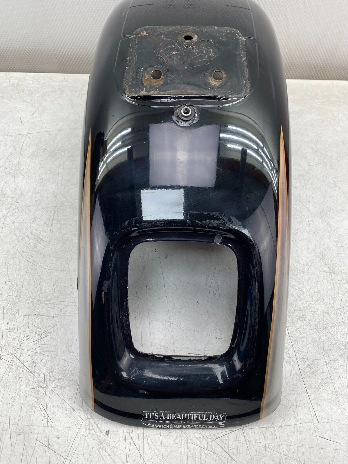 2001 HARLEY SOFTAIL DEUCE Rear Fender Tins OEM HD